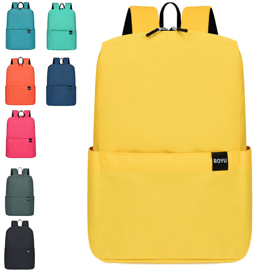 Women's & Men's & Colorful Lightweight Pouch Gift Printing Backpacks