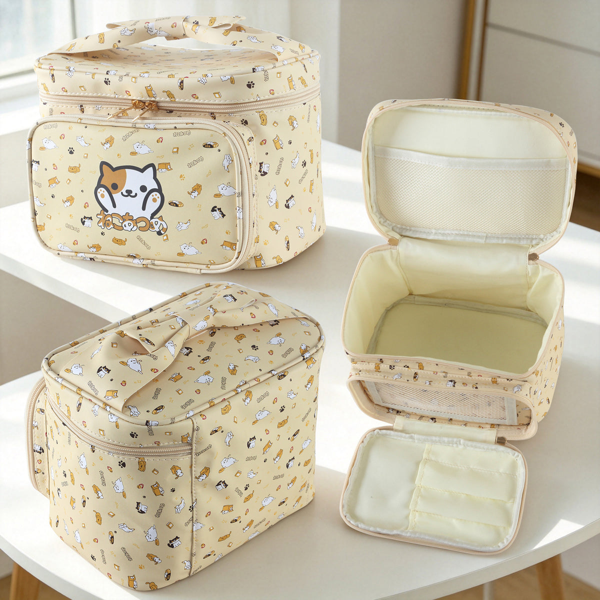 Women's Portable Cute Large Capacity Storage Bags