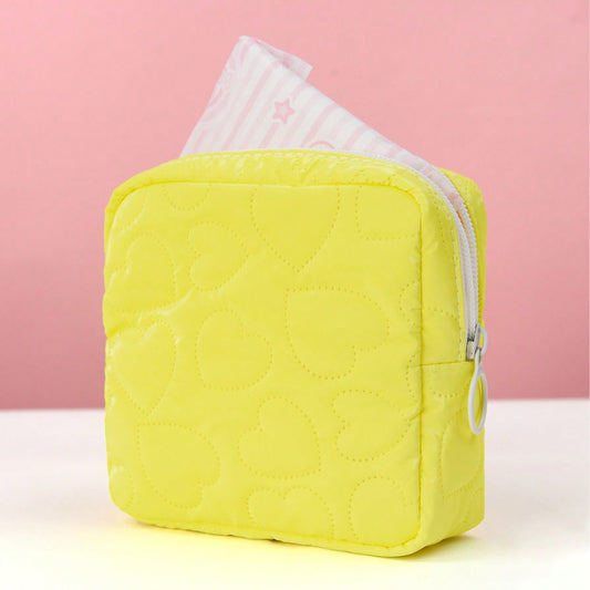 Color Cute Storage Portable Mini Leather Cosmetic Bags