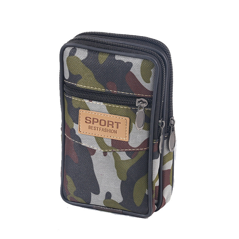 Men's Camouflage Mobile Multifunctional Waistband Pannier Wear Construction Bags