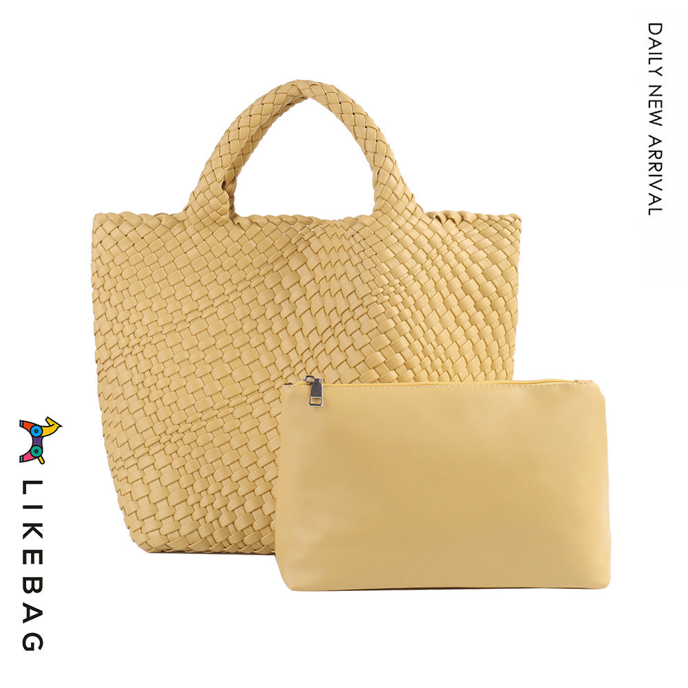 Women's Handmade Woven Fashion Large Capacity Totes Women's Shoulder Bag