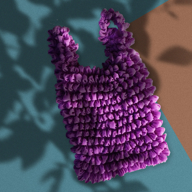 Women's Magic Retractable Fashionable Large Capacity Bubble Handbags