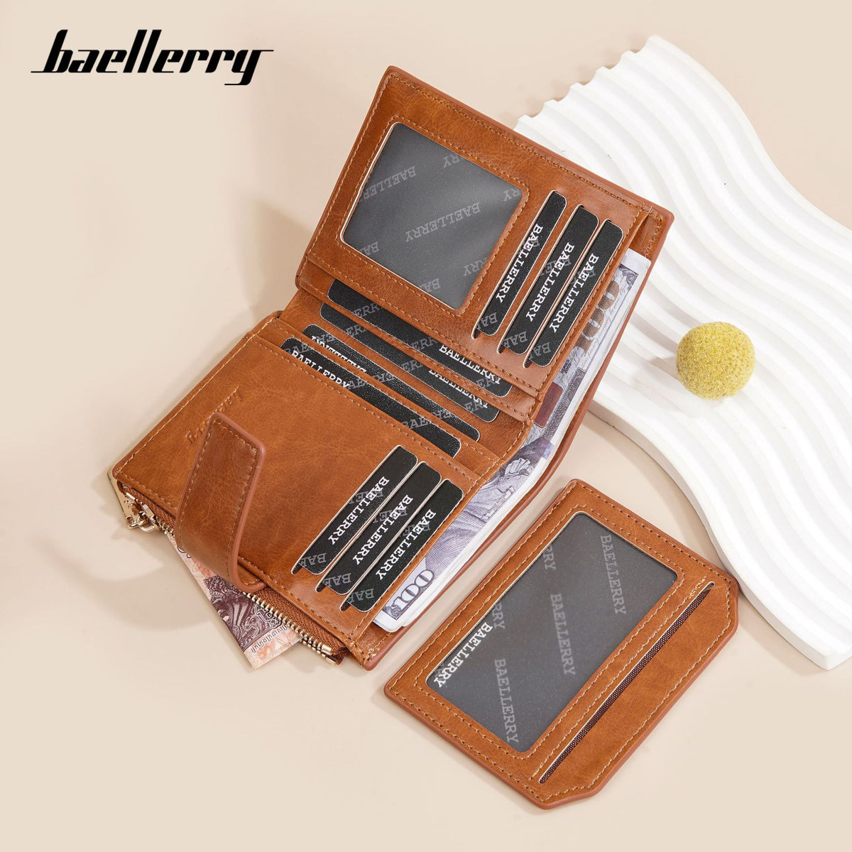 Women's High-grade Integrated Oil Fashion Female Card Holder