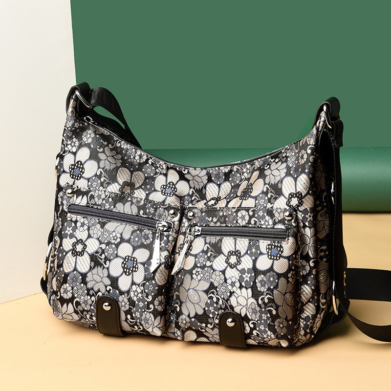 Women's Summer Waterproof Oxford Cloth Large Capacity Women's Messenger Bag