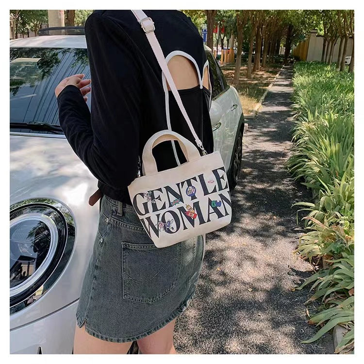 Classy Women's Canvas Mini Versatile Mobile Handbags