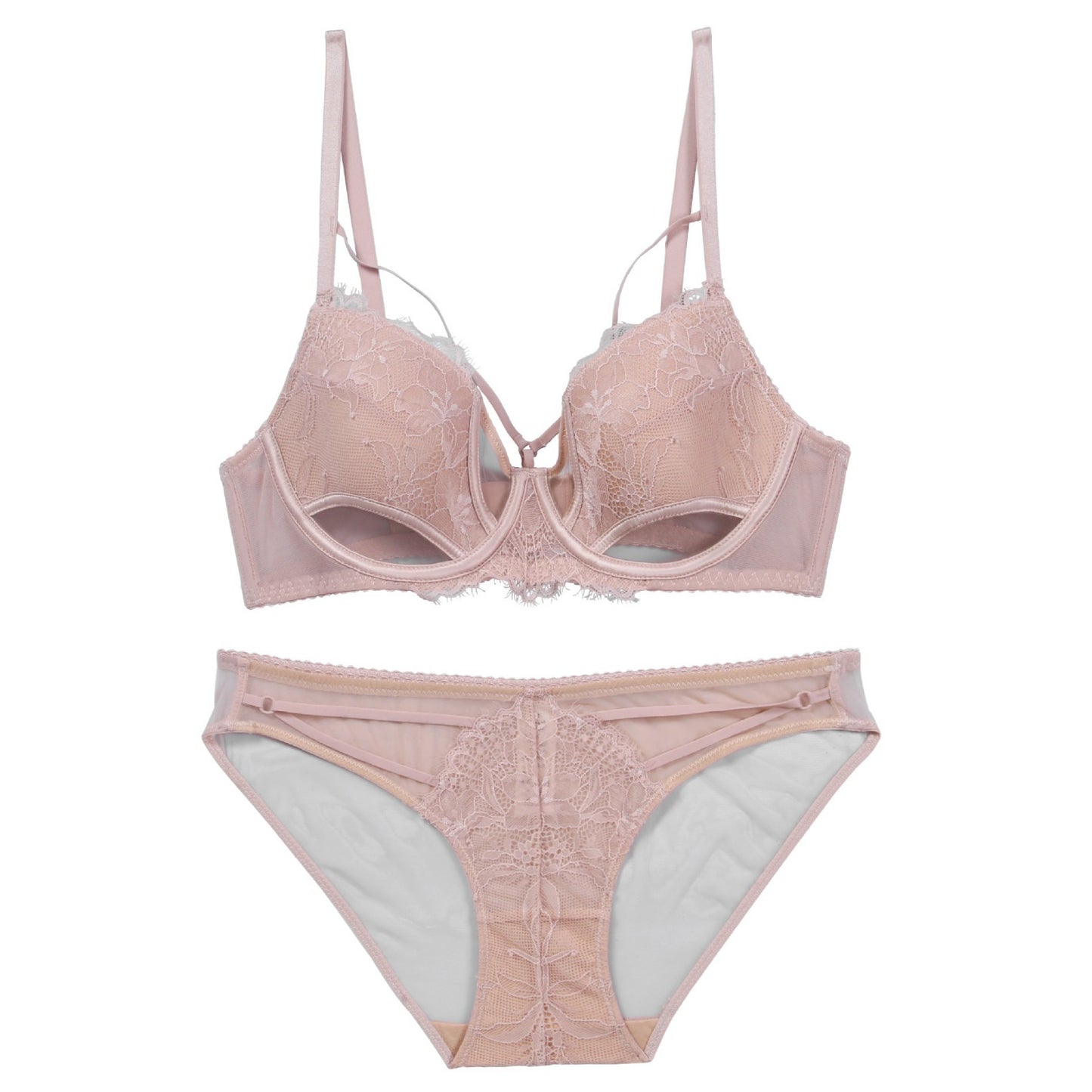 Women's Style Sexy Big Chest Small Lace Push Lingerie Sets