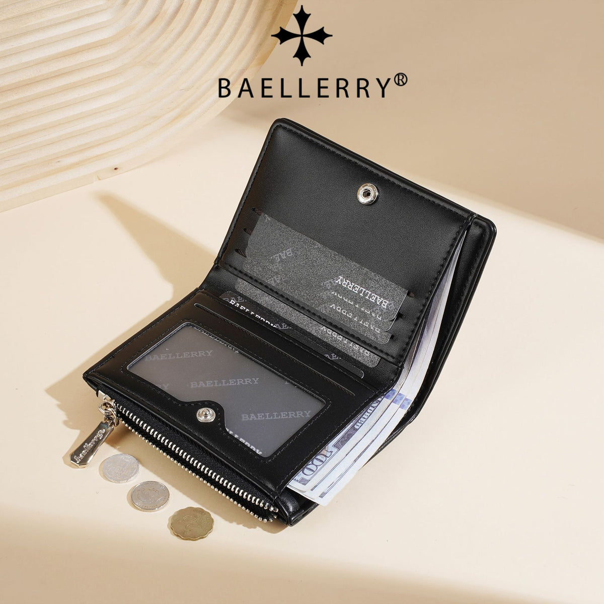 Women's Short High-grade Contrast Color Cartoon Fashion Fresh Ladies Wallet