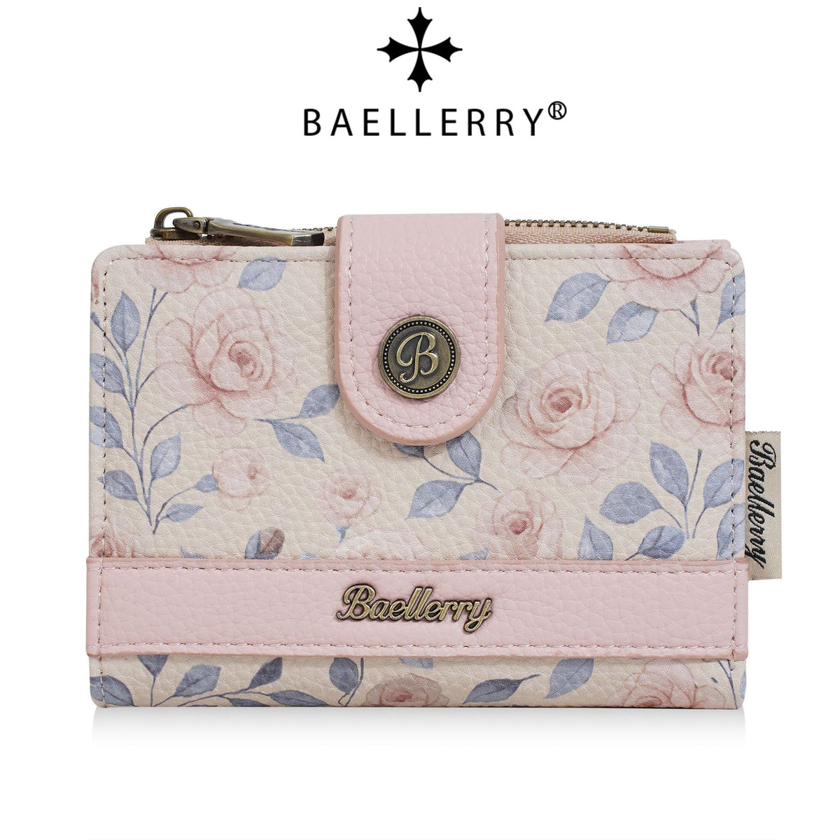 Women's Short Mini Anime Zipper Multiple Slots Ladies Wallet