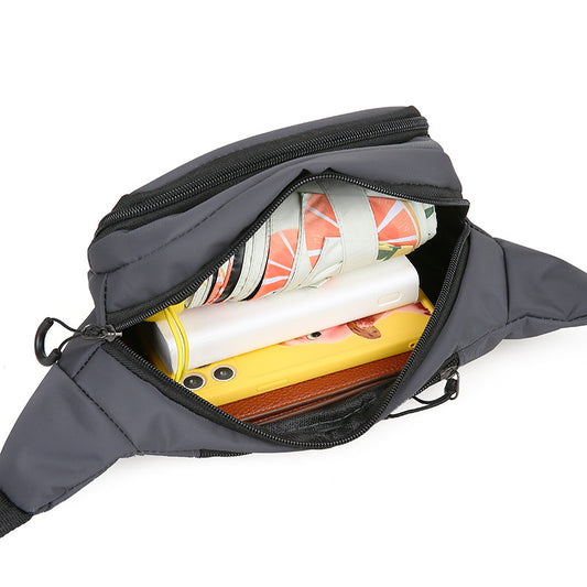 Men's Oxford Cloth Large Capacity Business Collect Men's Waist Packs