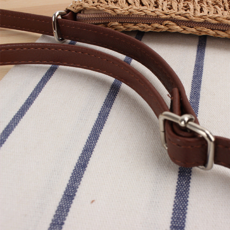 Niche Commuter Woven Korean Fashion Beach Handbags