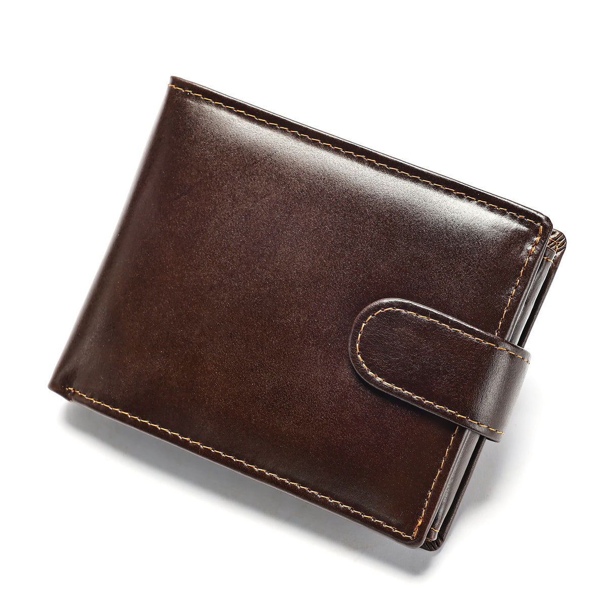 Men's Leather Short Cowhide Driving License High Sense Men's Wallet