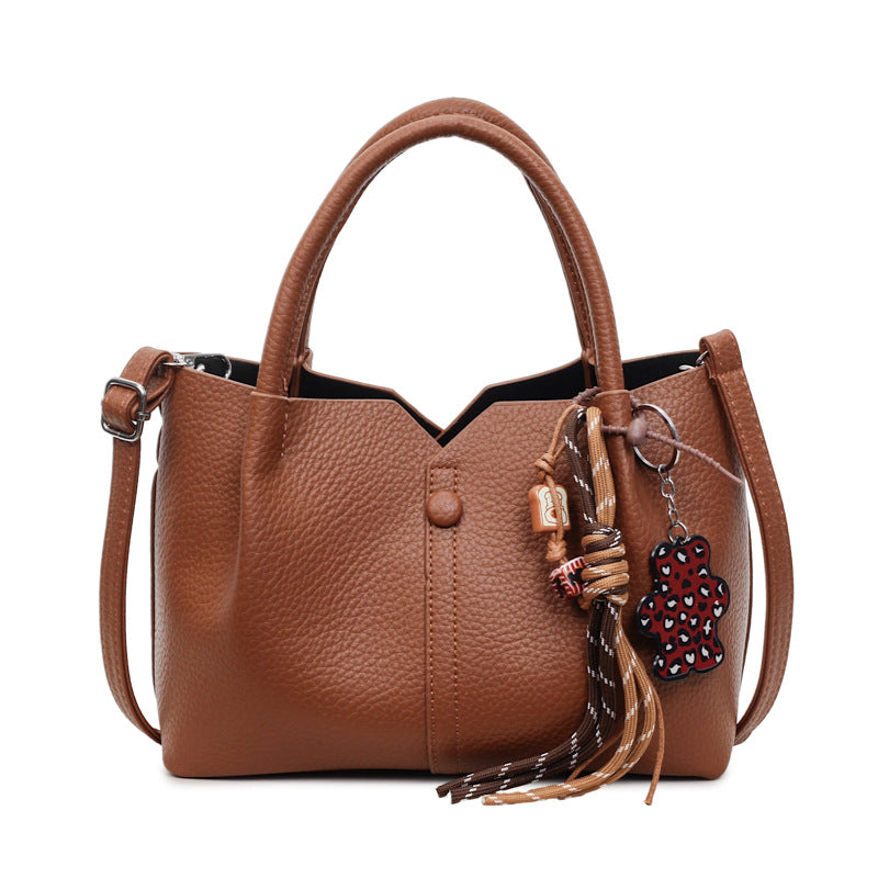 Women's Large Capacity Retro Simple Portable Leisure Women's Shoulder Bag