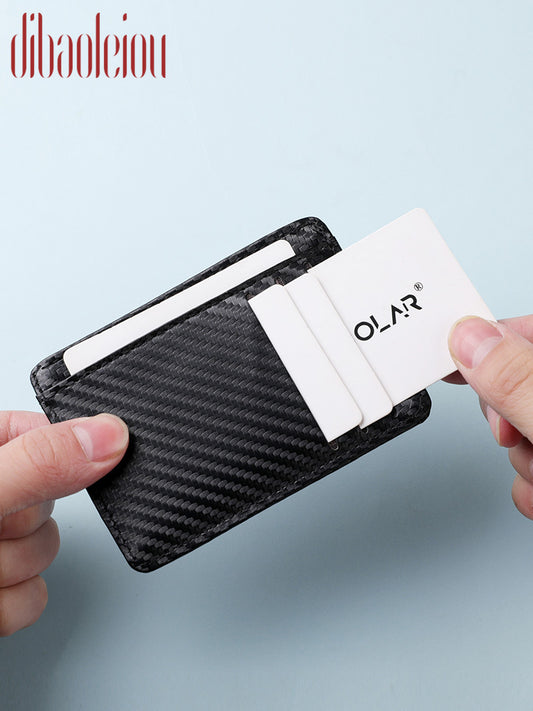 Women's & Men's & High-grade Certificate License Large Capacity Multiple Card Holder