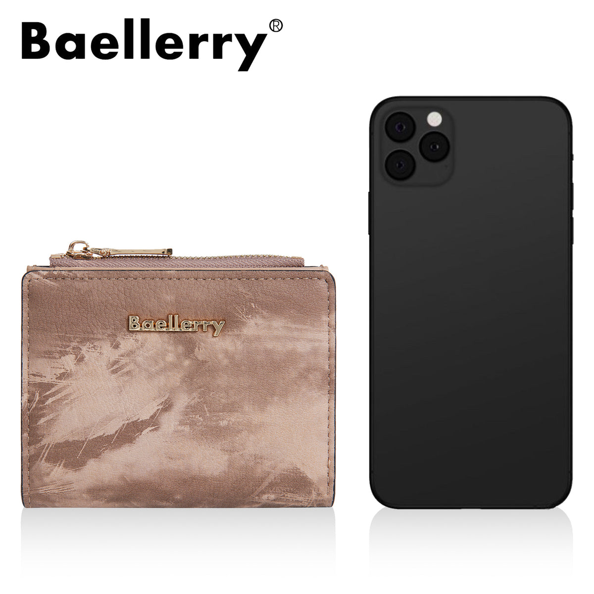 Unique Women's Short Chinese Ink Style Ladies Wallet