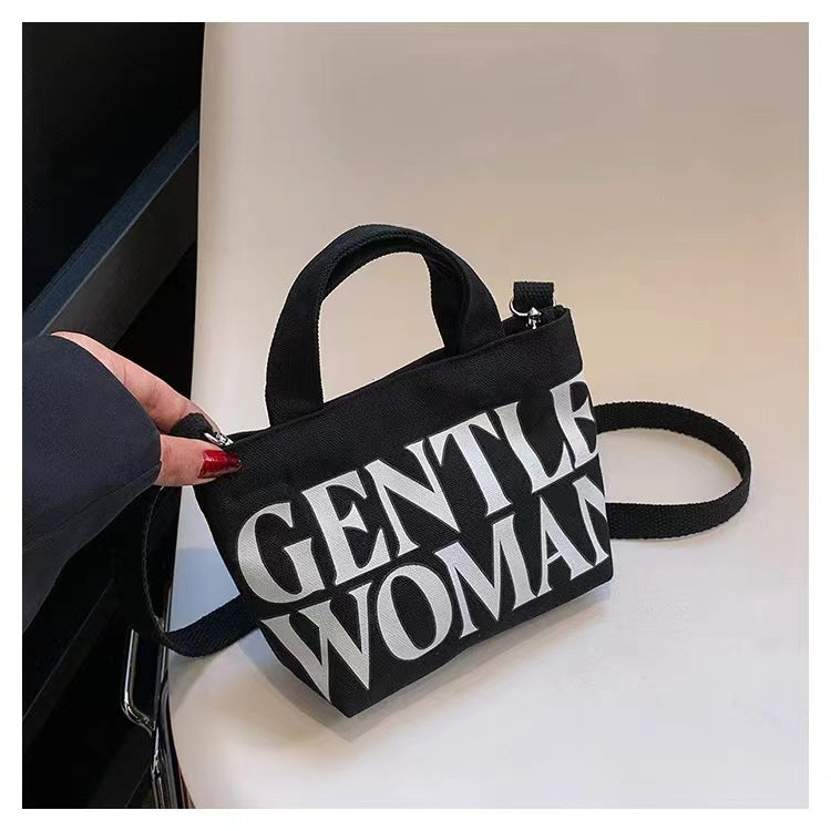 Classy Women's Canvas Mini Versatile Mobile Handbags