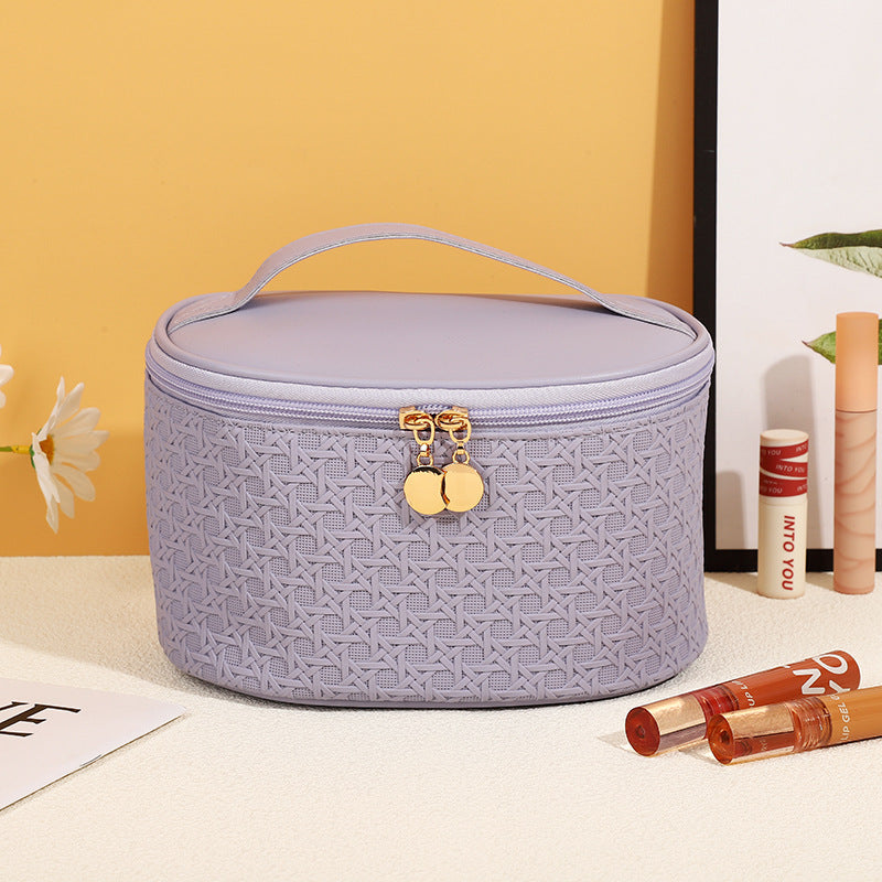 Women's Simple Portable High-grade Storage Waterproof Wash Makeup Bag