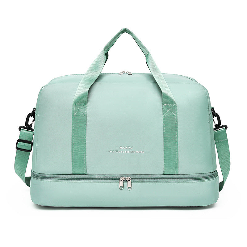 Women's Independent Shoe Warehouse High Sense Dry Wet Separation Travel Bags