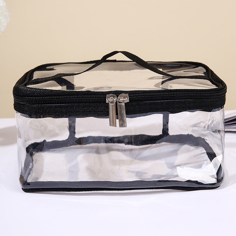 Classic Transparent Hand Storage Wash Cosmetics Bags