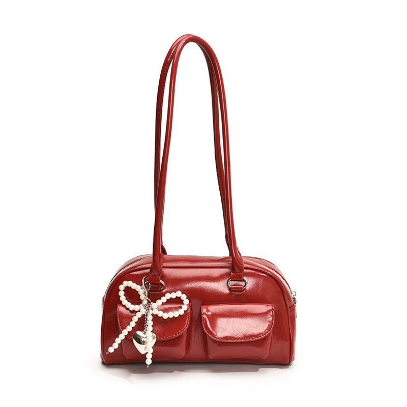 Women's Korean Style Trendy Underarm Bow Summer Shoulder Bags