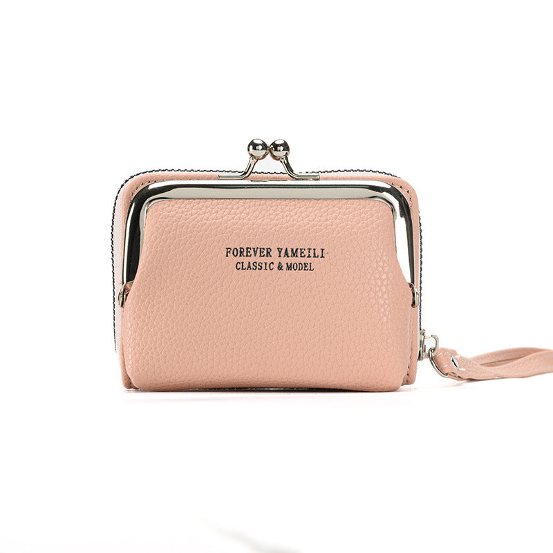 Women's Simple Short Thin Cute Niche Coin Purses