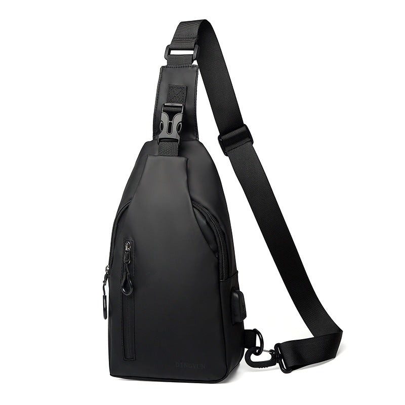 Men's Large Capacity Fashion Simple Trend Men's Chest Bags