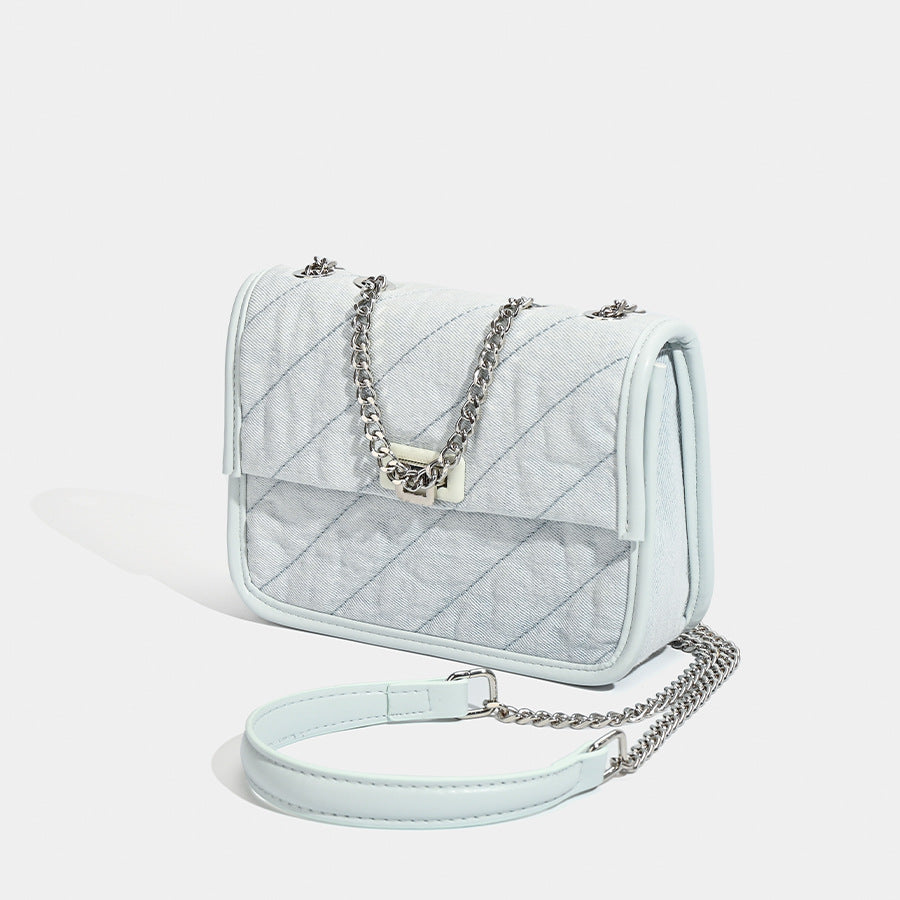 Minority Fashion High-grade Chain Spring Retro Flip Large Small Square Bags