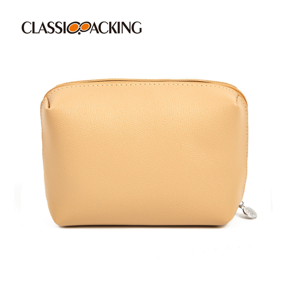 Light Color Hand-held Storage Waterproof Wash Can Be Makeup Bag