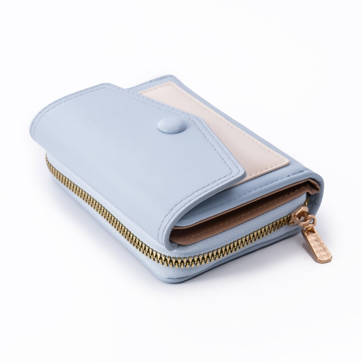 Women's Multifunctional Simple Short Mini Niche Glossy Ladies Wallet