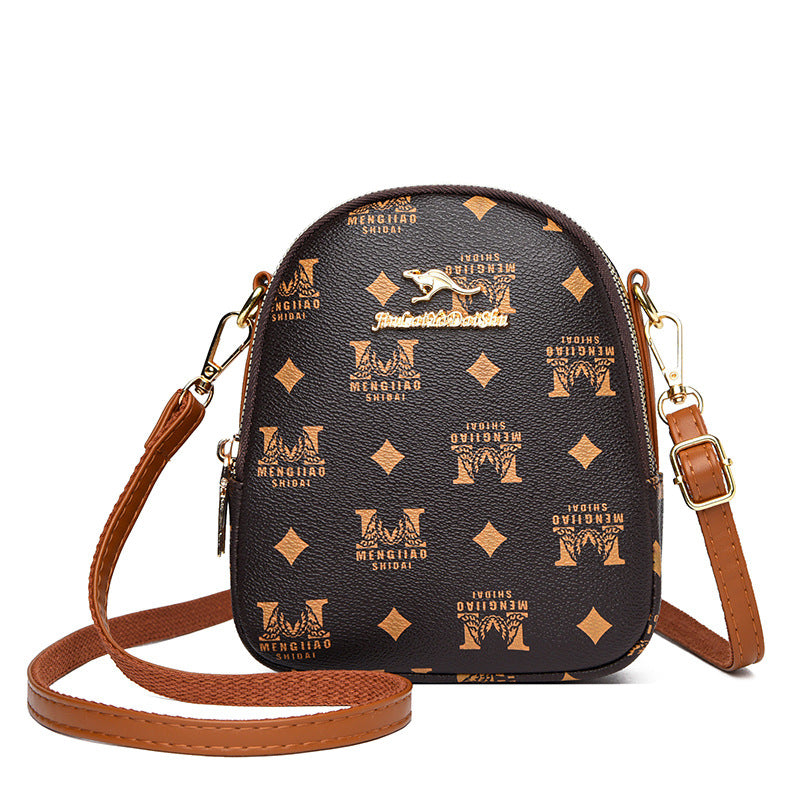 Women's Kangaroo Mobile Mini Light Luxury Minority Summer Shoulder Bags