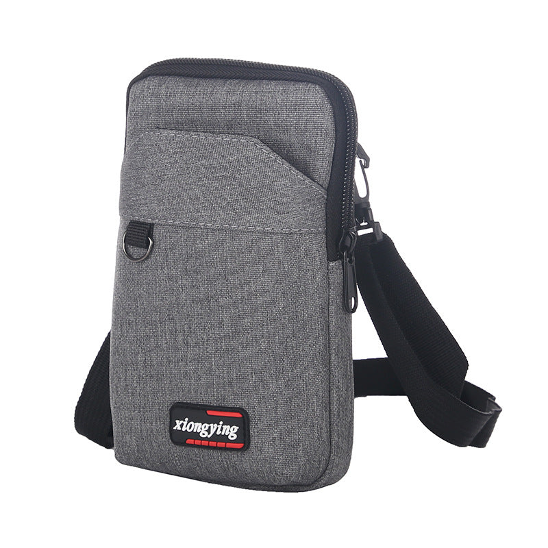 Men's Beautiful Cool Mobile Canvas Multifunctional Men's Waist Packs