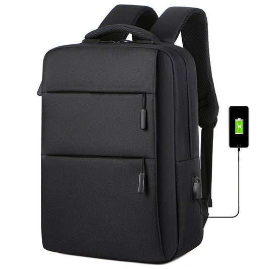 Cloth Double Zipper Waterproof Computer Business Backpacks