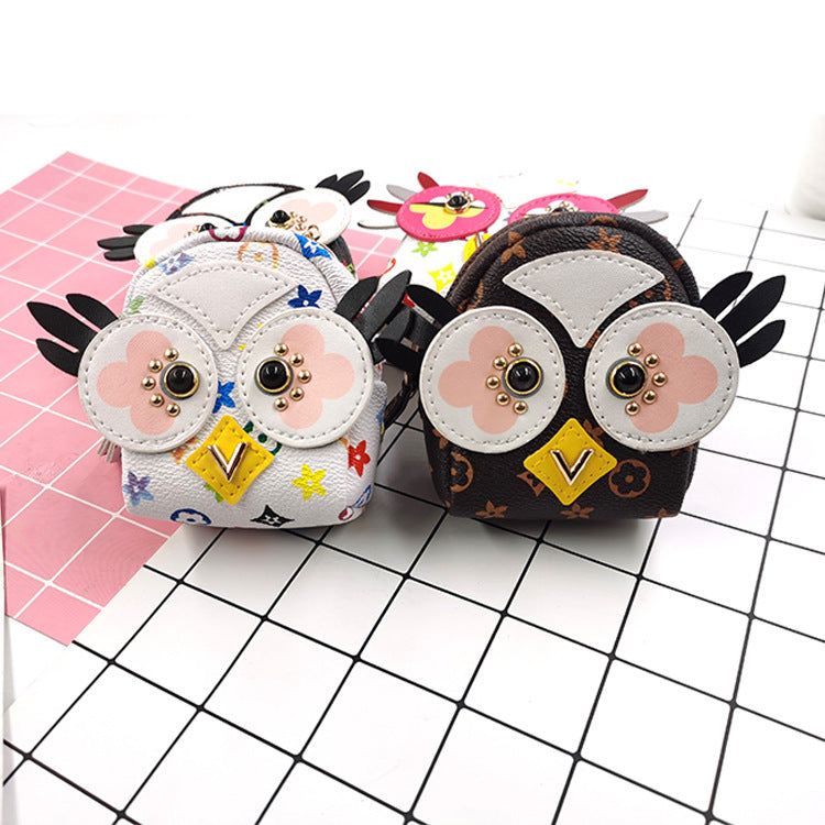 Women's Mini Cute Heart Chain Integrated Coin Purses