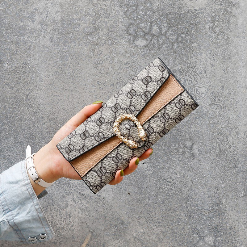 Stylish Women's Classy Durable Simple Long Ladies Wallets