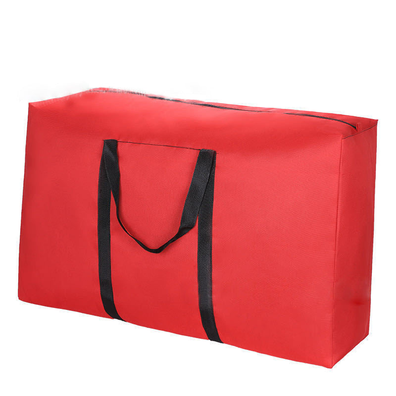 Oxford Cloth Large Pattern Encryption Moving Waterproof Woven Travel Bags