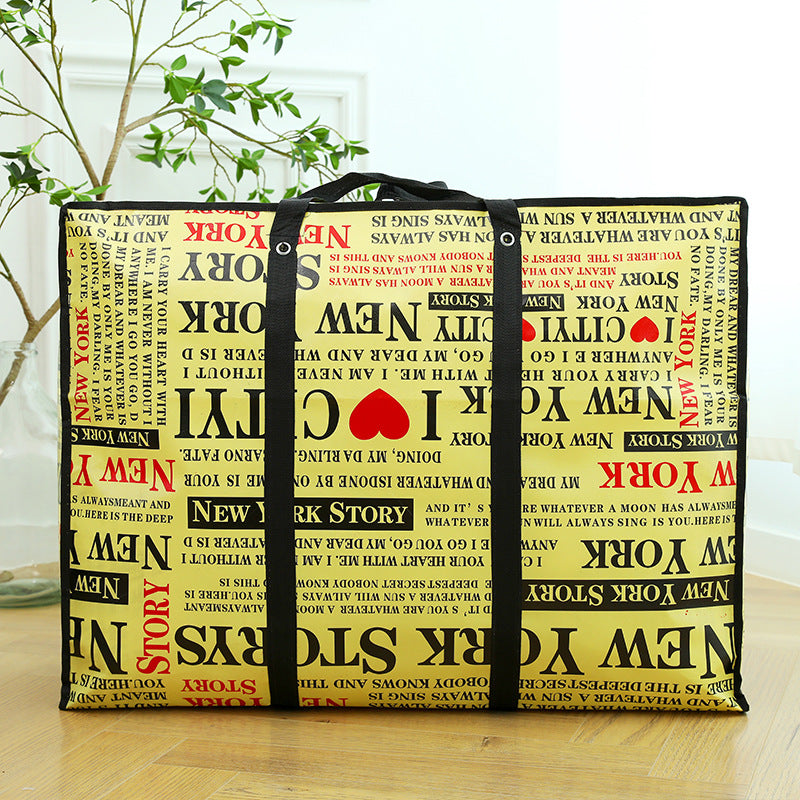 Film Perforated Folding Moving Waterproof Plastic Travel Bags