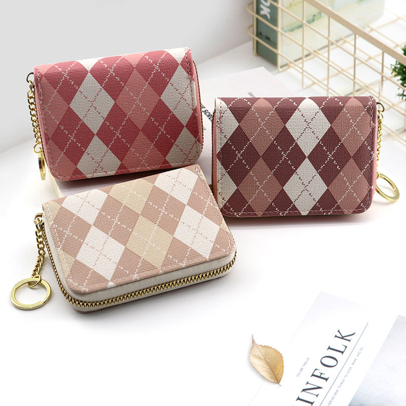 Female High Sense File Large Capacity Card Holder