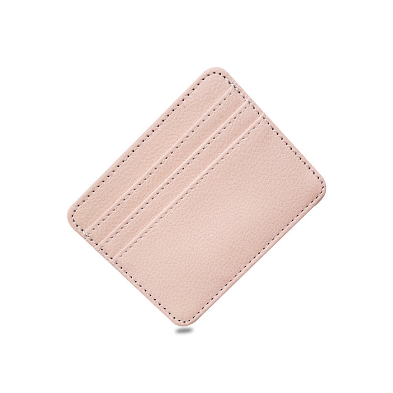 Women's & Men's & Minimalist Thin Large Capacity Position Card Holder