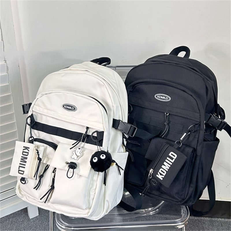 Women's & Men's & Korean Style Retro College High Junior Backpacks