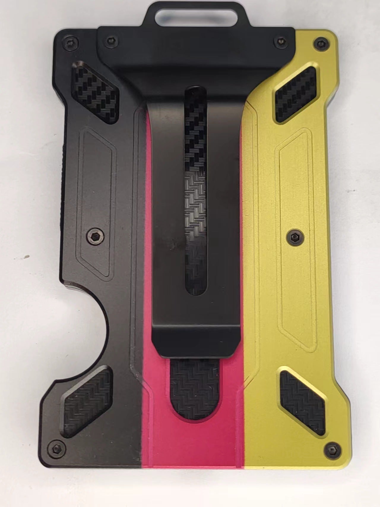 Alloy Transparent Badge Metal Work Permit Card Holder