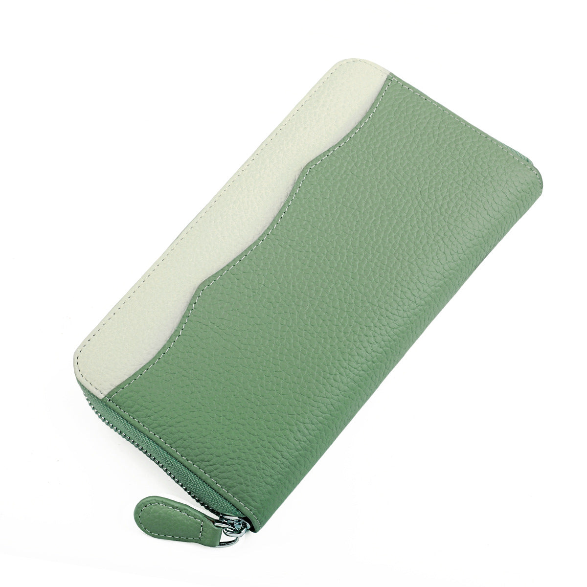 Women's Swiping Leather Long Style Expanding Clutch Ladies Wallet