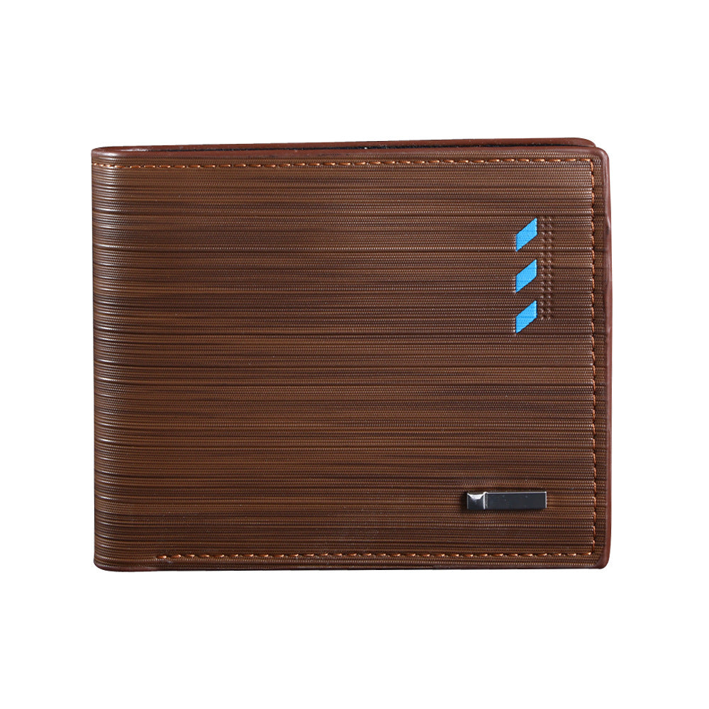 Men's Business Fashion Change Short Leather Clamp Men's Wallets
