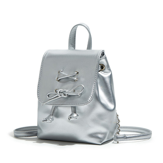 Women's Ballet Style Bow Summer Tide Cute Backpacks
