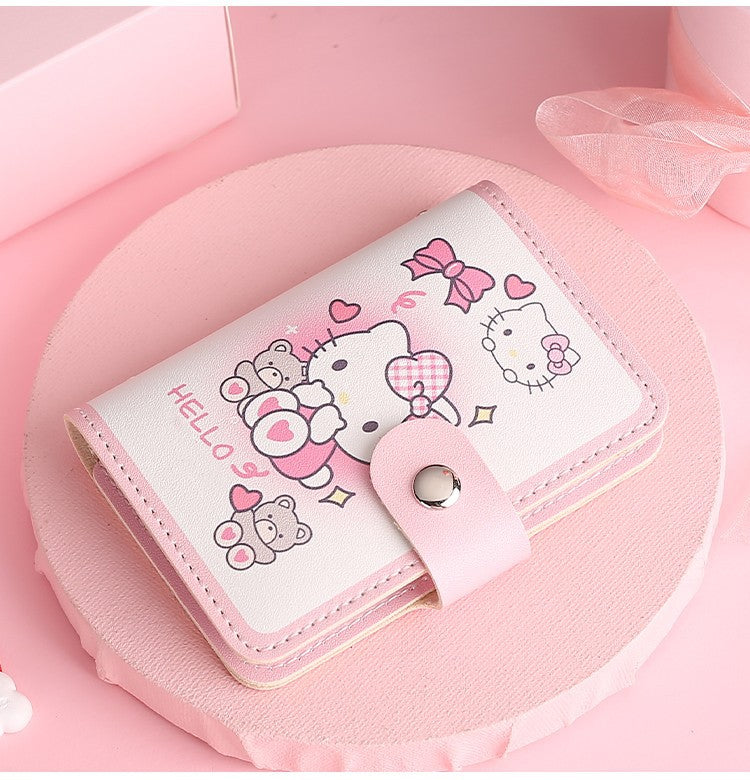 Women's Cute Large Capacity Driving License Multi Card Holder