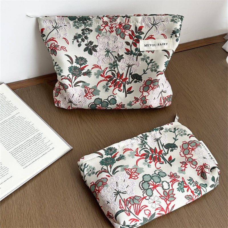 Women's Floral Storage Air Cushion Large Liner Coin Purses
