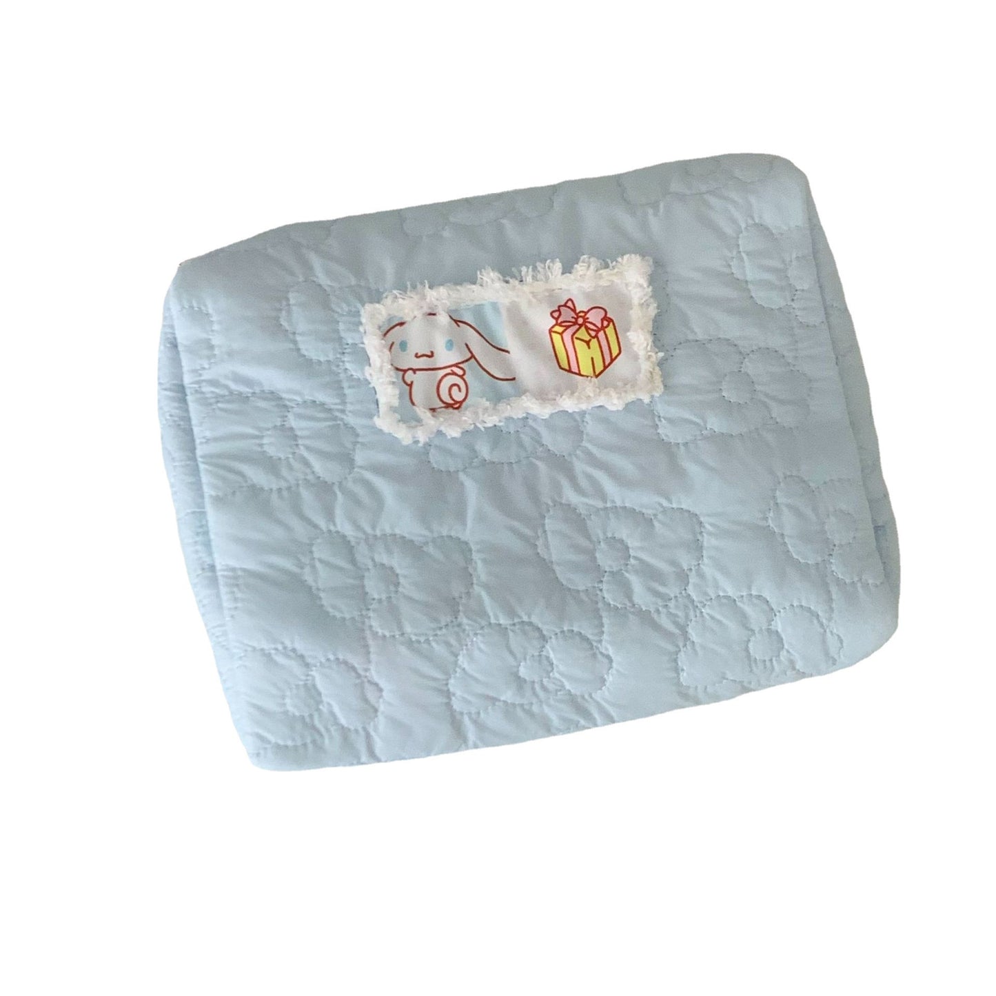 Storage Portable Large Capacity Quilted Patch Cosmetic Bags