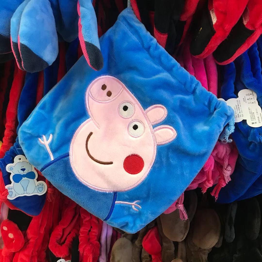 Women's & Men's & Plush Cute Drawstring Korean Mobile Bags