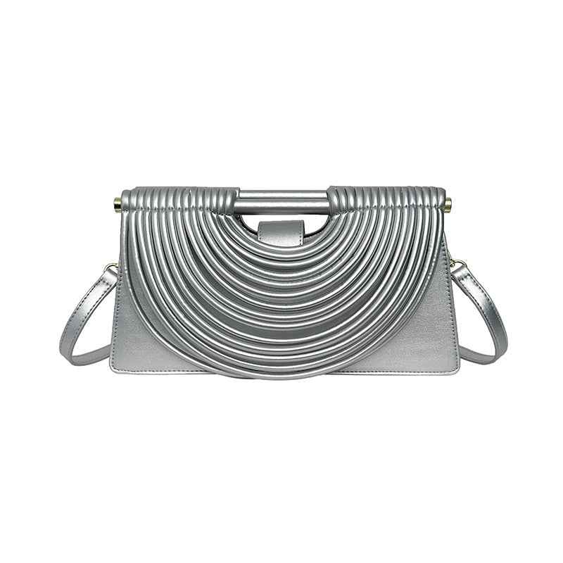 Women's Niche Woven Noodle Retro Hot Unique Women's Messenger Bag