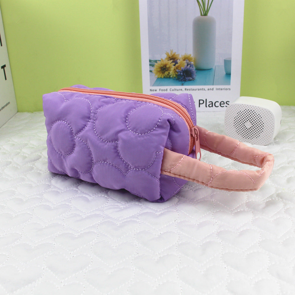 Women's Capacity Pencil Wash Portable Storage Candy Cosmetic Bags