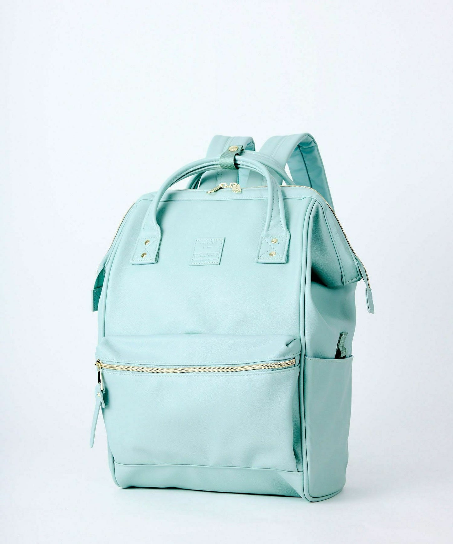 Durable Charming Leather Female Vintage Large Backpacks