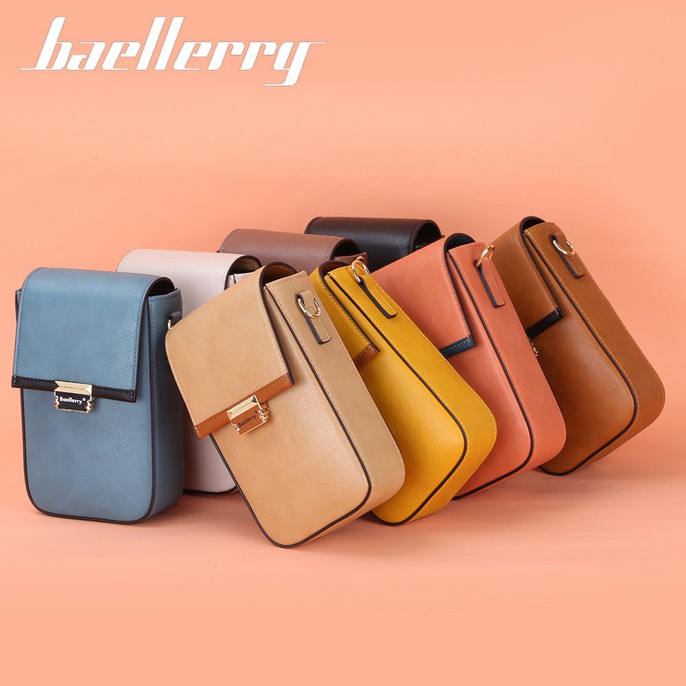 Women's Multiple Slots Large Capacity Mobile Women's Messenger Bag